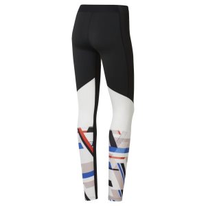 Legginsy Damskie Reebok Compression Białe PL 61NZKOA